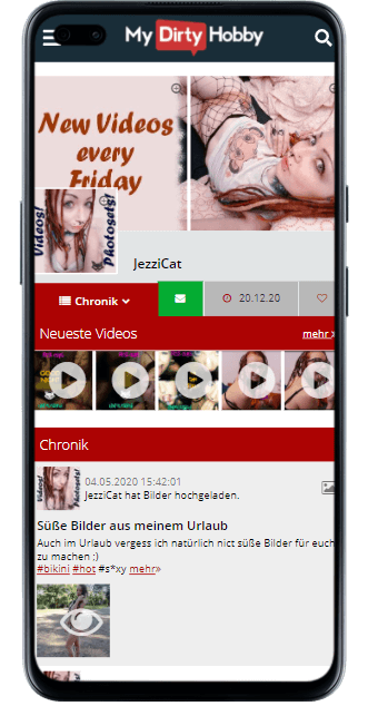 JezziCat bei MyDirtyHobby